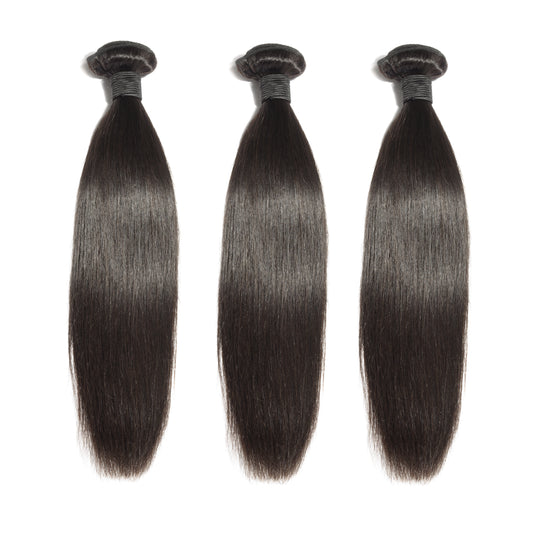 3 X BUNDELDEAL | Straight | Peruvian Virgin Hair Bundels